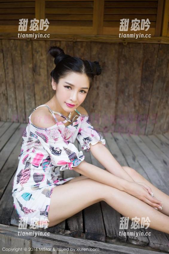 MiStar魅妍社 - 私拍里也能找到穿搭灵感，月音瞳的套装真的是个好例子！