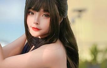 SayoMomo奶牛的写真,真有种“免费美图”的错觉。