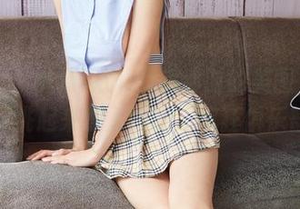 蜜桃社 – 桃乃香Tina运动时的美图，简直让人想跳起来加入她的“疯狂俱乐部”！